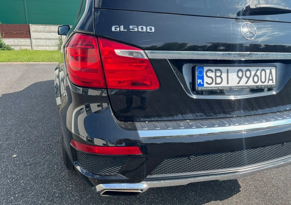 Mercedes-Benz GL cena 174660 przebieg: 127847, rok produkcji 2014 z Biała małe 781